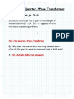 2 5 The Quarter Wave Transformer Package PDF