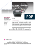 ICT - Battery Backup Module PDF