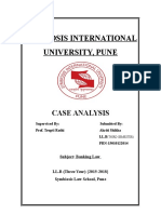 Symbiosis International University, Pune: Case Analysis