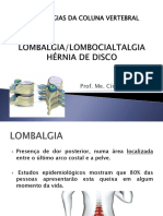 Aula 1 - Patologias Coluna Vertebral