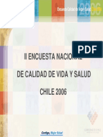 II Encuesta de Calidad de Vida y Salud 2006