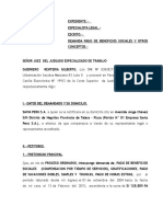 Demanda Beneficios Sociales Guerrero Renteria Gilberto Nueva Ley