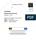 ICT80003 - Unit Outline (FSET) - Sem 2 2016