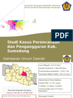 Topik 16 Studi Kasus Perencanaan Daerah Kab. Sumedang