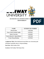 Business Ethics Assignment Final