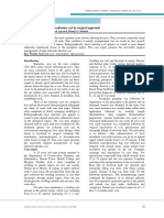 Management of Infected Radicular Cyst by Surgical Approach: Case Report