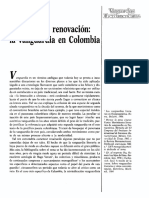 Tradicion y Renovacion La Vanguardia en Colombia