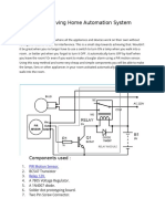 Power Saving Home Automation System: Components Used