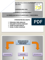 4.6 Obsolescencia Planificada y Percicibida