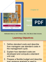 Standard Costing and Variance Analysis