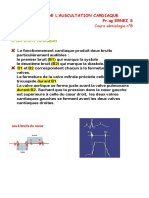 Sémiologie Anomalies Auscultation Cardiaque