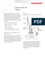 Processing Polyester Resins For Coatings Applications: Manually Controlled Laboratory Equipment