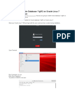 How To Install Oracle Database 11gR2 On Oracle Linux 7 VMware Workstation