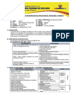 Diseño Curricular Diversificado Del Area de Ciencia