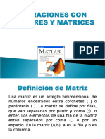 CLASE 2 - Matrices - y - Vectores