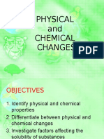 Physical & Chemical Changes