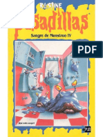 R.L Stine - Sangre de Monstruo IV PDF