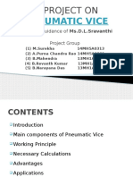 A Project On Pneumatic Vice