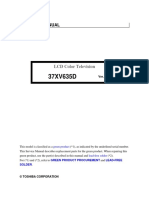 Toshiba 37XV635D Service Manual 