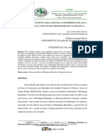 RE11 - Modelagem Matemática Relacionada Ao Desperdício de Água