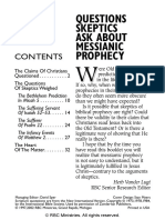 Questions Skeptics Ask About Messianic Prophecy PDF