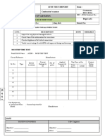 Site Test Report Date: Contractor's Name: Customer: Sec-Eoa Name of Substation: Acdb-Mcb Trip Test