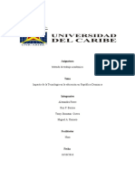 Impacto de La Tecnología en La Educación en República Dominica