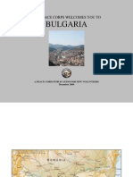 Peace Corps Bulgaria Welcome Book - December 2009