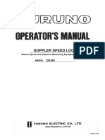 Furuno Speed Log DS-80