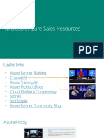MS Azure Sales Resources