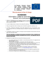 Merk Bla Etter Schengen Visa Requirements