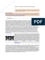 Keywords: Benign Lung Nodules, CT, Lung Cancer, PET/CT, Pulmonary Nodules