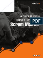 A Quick Guide To Hiring A Remarkable Scrum Master