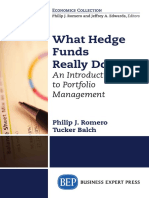 What Hedge Funds Really Do An Introduction To Portfolio Management