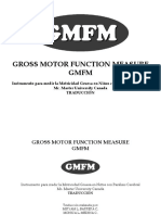 Escala Gross Motor GMFM