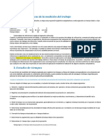 Técnicas de La Medición Del Trabajo