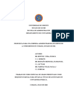 Tesis Propuesta para Una Empresa Administradora de Servicios A Condominio CREACION PDF