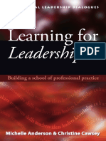 Learning For Leadership