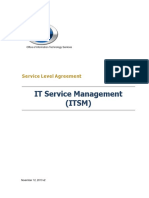 IT Service Management (ITSM)