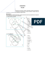 TALLER APLICACIÓN CONJUNTOS Plataforma PDF