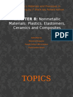 Nonmetallic Materials: Plastics, Elastomers, Ceramics and Composites