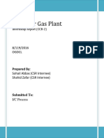 Internship Report On Front End Compression (Qadirpur Gas Field, OGDCL)