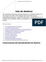 Descubrimiento de América - Mundo Moderno - Icarito