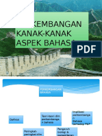 Perkembangan Kanak - Kanak