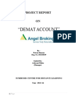 Project On Demat Account Final