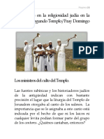 Fray Domingo Cosenza - Los Salmos en La Religiosidad Judía en La Época Del Segundo Templo PDF