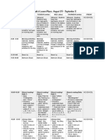 Lesson Plans August 29 - September 2 Copy 2