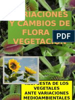 Variaciones y Cambios de Flora y Vegetacion - Botanic - Expo