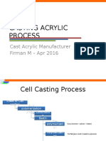 Casting Acrylic Process 2