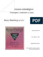 Mintzberg, H., Quinn, J. y Voyer, J. (1997) Cap. 3 Diseño y Planificación de La Estrategia